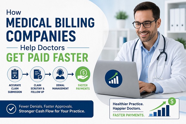 How Medical Billing Companies Help Doctors Get Paid Faster
